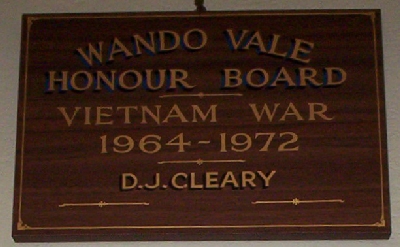 Wando Vale Vietnam War Roll 